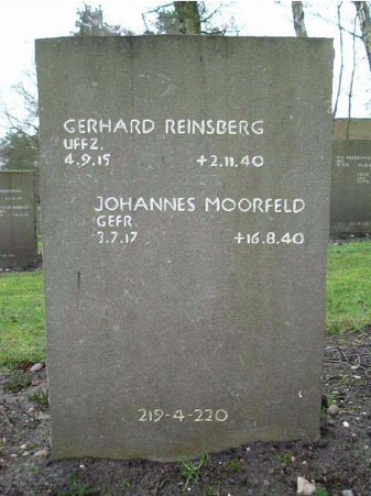 Gefr. Johannes Moorfeld