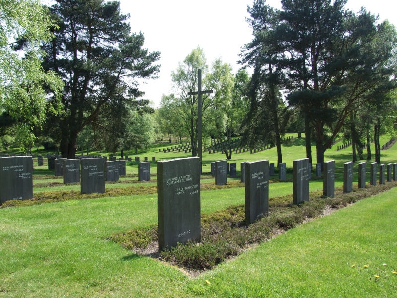 10 German graves Cannock