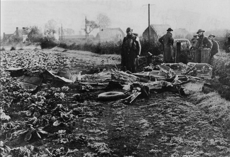 1. 1940 Rank crash site (Courtesy   Winston Ramsey)