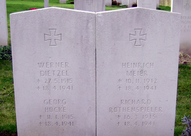 Heinrich Meier &#38; crew grave