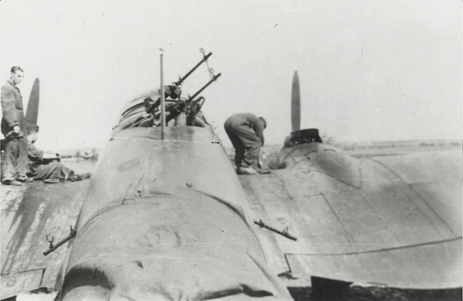 He 111P-4 Wnr.2809 being prepared for operations