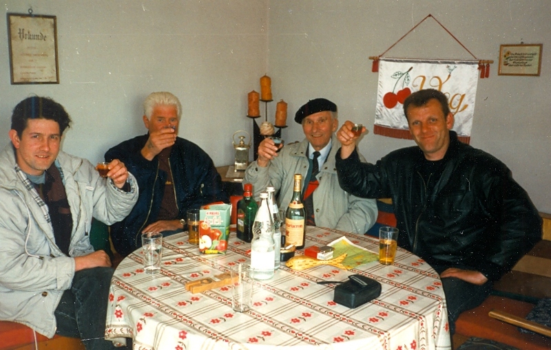 11 Toast wuth Udo, Steve, Walter and Melvin (Germany)