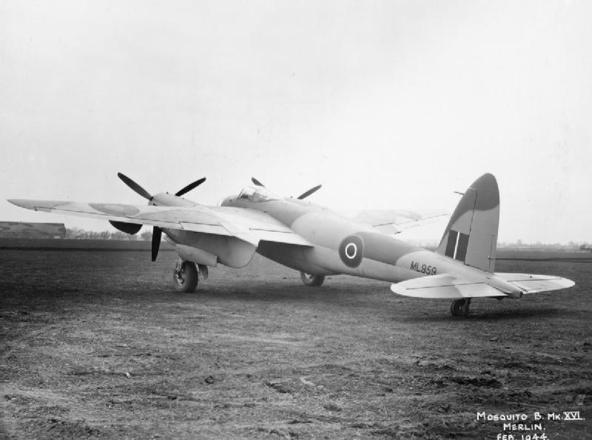 ML959 crashed at Graveley, Huntingdonshire, on returning from a &#39;spoof&#39; raid over Hanau, Germany, on the night of 17-18 December 1944.